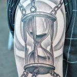 фото тату песочные часы от 21.10.2017 №135 - tattoo hourglass - tatufoto.com