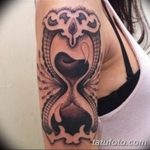 фото тату песочные часы от 21.10.2017 №146 - tattoo hourglass - tatufoto.com