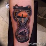 фото тату песочные часы от 21.10.2017 №149 - tattoo hourglass - tatufoto.com