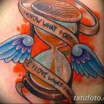 фото тату песочные часы от 21.10.2017 №166 - tattoo hourglass - tatufoto.com