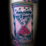 фото тату песочные часы от 21.10.2017 №171 - tattoo hourglass - tatufoto.com