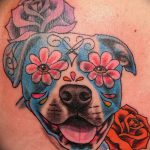 фото тату питбультерьер от 25.10.2017 №007 - tattoo pit bull terrier - tatufoto.com