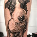 фото тату питбультерьер от 25.10.2017 №011 - tattoo pit bull terrier - tatufoto.com