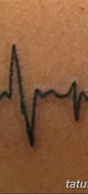 фото тату пульс от 21.10.2017 №012 — tattoo heart rate — tatufoto.com