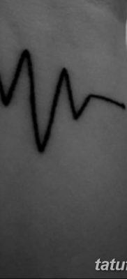 фото тату пульс от 21.10.2017 №024 — tattoo heart rate — tatufoto.com