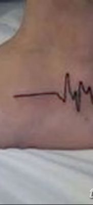 фото тату пульс от 21.10.2017 №039 — tattoo heart rate — tatufoto.com
