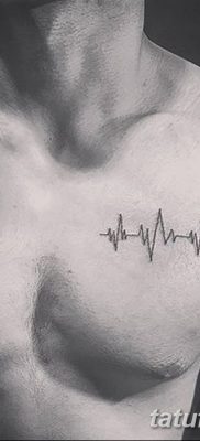 фото тату пульс от 21.10.2017 №063 — tattoo heart rate — tatufoto.com
