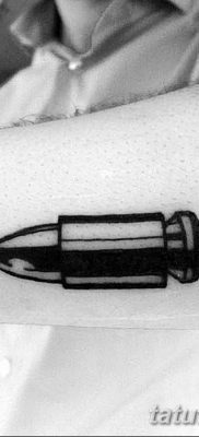 фото тату пуля от 23.10.2017 №001 — bullet tattoo — tatufoto.com