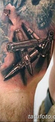 фото тату пуля от 23.10.2017 №002 — bullet tattoo — tatufoto.com
