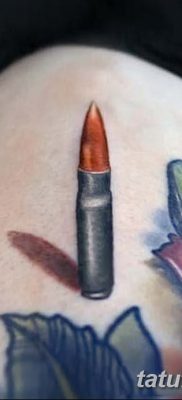 фото тату пуля от 23.10.2017 №008 — bullet tattoo — tatufoto.com