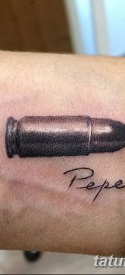 фото тату пуля от 23.10.2017 №045 — bullet tattoo — tatufoto.com
