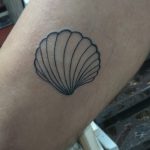 фото тату раковина от 07.10.2017 №055 - tattoo shell - tatufoto.com