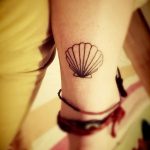 фото тату раковина от 07.10.2017 №066 - tattoo shell - tatufoto.com