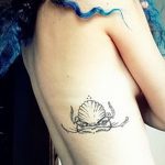 фото тату раковина от 07.10.2017 №084 - tattoo shell - tatufoto.com
