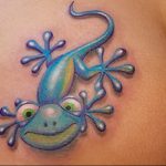 фото тату саламандра от 07.10.2017 №008 - tattoo salamander - tatufoto.com