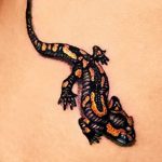 фото тату саламандра от 07.10.2017 №016 - tattoo salamander - tatufoto.com