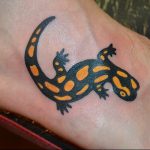 фото тату саламандра от 07.10.2017 №027 - tattoo salamander - tatufoto.com