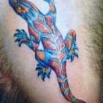 фото тату саламандра от 07.10.2017 №029 - tattoo salamander - tatufoto.com