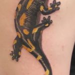 фото тату саламандра от 07.10.2017 №044 - tattoo salamander - tatufoto.com