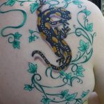 фото тату саламандра от 07.10.2017 №054 - tattoo salamander - tatufoto.com