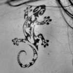 фото тату саламандра от 07.10.2017 №059 - tattoo salamander - tatufoto.com