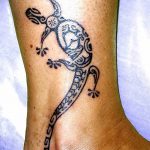 фото тату саламандра от 07.10.2017 №060 - tattoo salamander - tatufoto.com