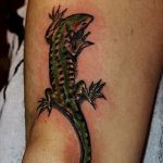 фото тату саламандра от 07.10.2017 №067 - tattoo salamander - tatufoto.com