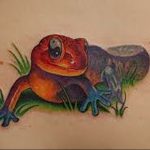 фото тату саламандра от 07.10.2017 №070 - tattoo salamander - tatufoto.com