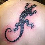 фото тату саламандра от 07.10.2017 №075 - tattoo salamander - tatufoto.com