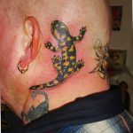 фото тату саламандра от 07.10.2017 №090 - tattoo salamander - tatufoto.com
