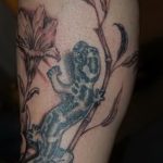 фото тату саламандра от 07.10.2017 №095 - tattoo salamander - tatufoto.com