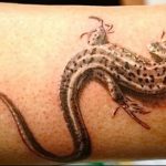 фото тату саламандра от 07.10.2017 №098 - tattoo salamander - tatufoto.com