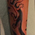 фото тату саламандра от 07.10.2017 №102 - tattoo salamander - tatufoto.com