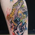 фото тату саламандра от 07.10.2017 №105 - tattoo salamander - tatufoto.com