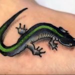 фото тату саламандра от 07.10.2017 №114 - tattoo salamander - tatufoto.com