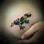 фото тату саламандра от 07.10.2017 №116 - tattoo salamander - tatufoto.com