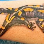 фото тату саламандра от 07.10.2017 №118 - tattoo salamander - tatufoto.com