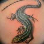 фото тату саламандра от 07.10.2017 №121 - tattoo salamander - tatufoto.com