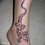 фото тату саламандра от 07.10.2017 №127 - tattoo salamander - tatufoto.com