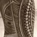 фото тату самоа от 10.10.2017 №007 - Samoan tattoo - tatufoto.com 123542523 325