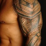 фото тату самоа от 10.10.2017 №014 - Samoan tattoo - tatufoto.com