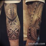 фото тату самоа от 10.10.2017 №018 - Samoan tattoo - tatufoto.com