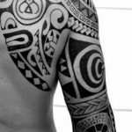фото тату самоа от 10.10.2017 №022 - Samoan tattoo - tatufoto.com