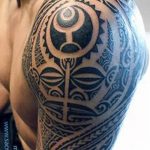 фото тату самоа от 10.10.2017 №040 - Samoan tattoo - tatufoto.com