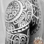 фото тату самоа от 10.10.2017 №046 - Samoan tattoo - tatufoto.com