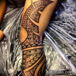 фото тату самоа от 10.10.2017 №048 - Samoan tattoo - tatufoto.com