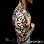 фото тату самоа от 10.10.2017 №057 - Samoan tattoo - tatufoto.com