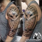 фото тату самоа от 10.10.2017 №058 - Samoan tattoo - tatufoto.com