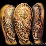 фото тату самоа от 10.10.2017 №065 - Samoan tattoo - tatufoto.com