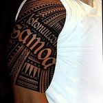 фото тату самоа от 10.10.2017 №066 - Samoan tattoo - tatufoto.com